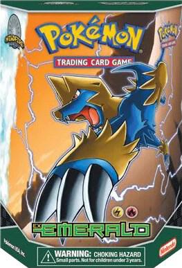 Emerald Theme Deck Wildfire Manectric - EX Emerald sealed product