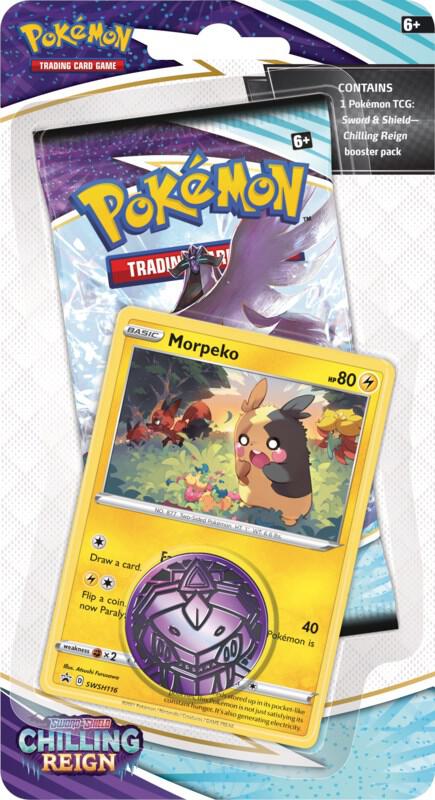 Chilling Reign Single Pack Blister Morpeko