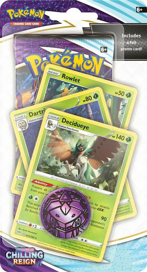 Chilling Reign Premium Checklane Blister Decidueye