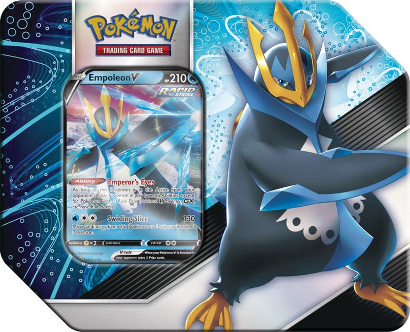 V Strikers Tin Empoleon V - Battle Styles sealed product