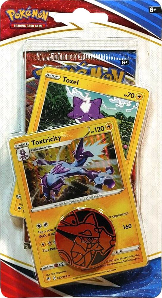 Battle Styles Premium Checklane Blister Toxtricity - Battle Styles sealed product