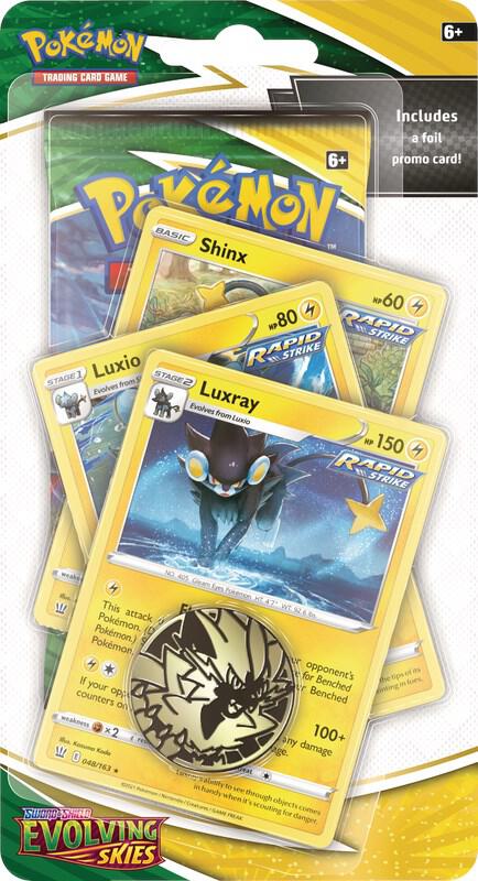 Evolving Skies Premium Checklane Blister Luxray