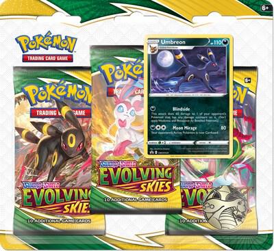 Evolving Skies 3 Pack Blister Umbreon