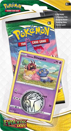Evolving Skies Single Pack Blister Galarian Slowpoke