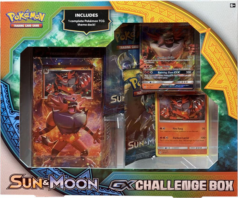Sun and Moon GX Challenge Box Incineroar - Sun & Moon Base Set sealed product