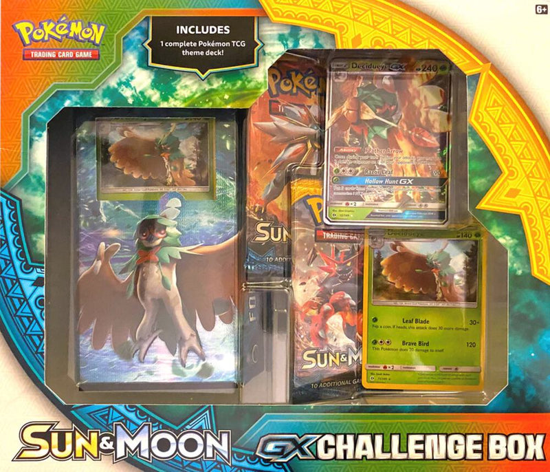 Sun and Moon GX Challenge Box Decidueye - Sun & Moon Base Set sealed product
