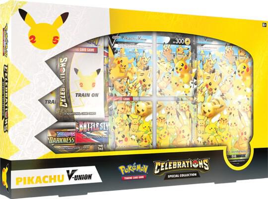 Celebrations Collection Pikachu V UNION - Celebrations sealed product