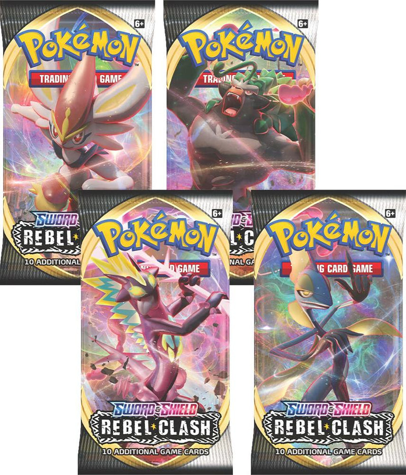 Rebel Clash Booster Pack Art Bundle Set of 4 - Rebel Clash sealed product