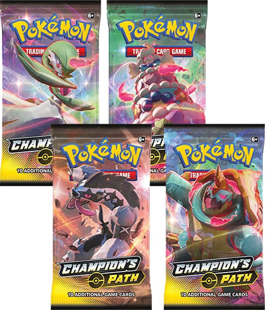 Champions Path Booster Pack Art Bundle Set of 4