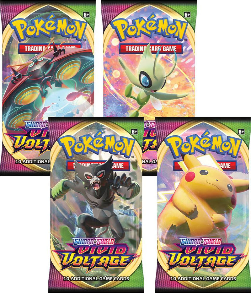 Vivid Voltage Booster Pack Art Bundle Set of 4 - Vivid Voltage sealed product