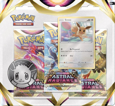 Astral Radiance 3 Pack Blister Eevee