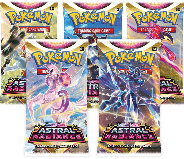 Astral Radiance Booster Pack Art Bundle Set of 5