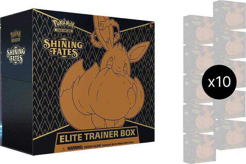 Shining Fates Elite Trainer Box Case - Shining Fates sealed product