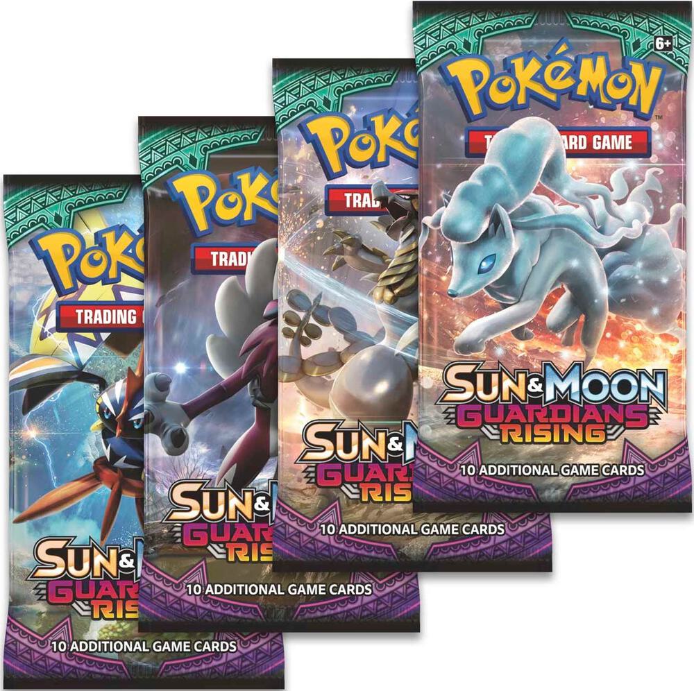 Guardians Rising Booster Pack Art Bundle Set of 4