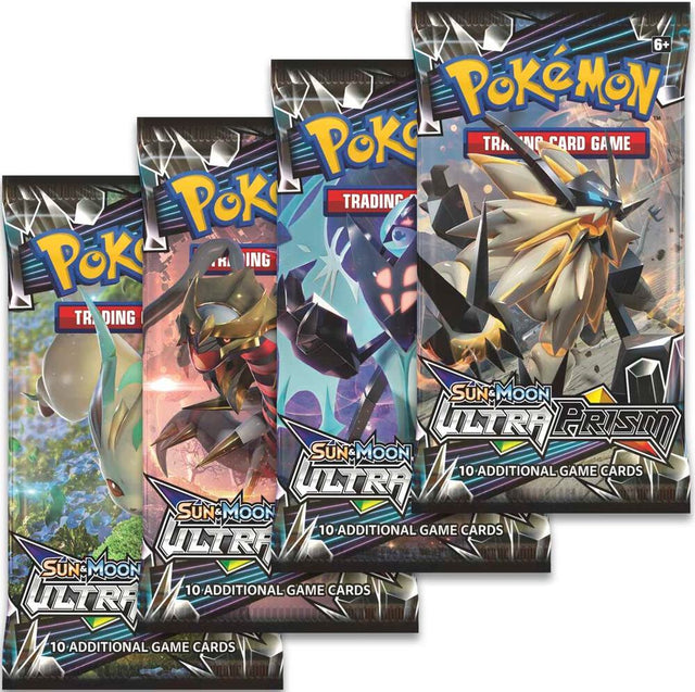 Ultra Prism Booster Pack Art Bundle Set of 4