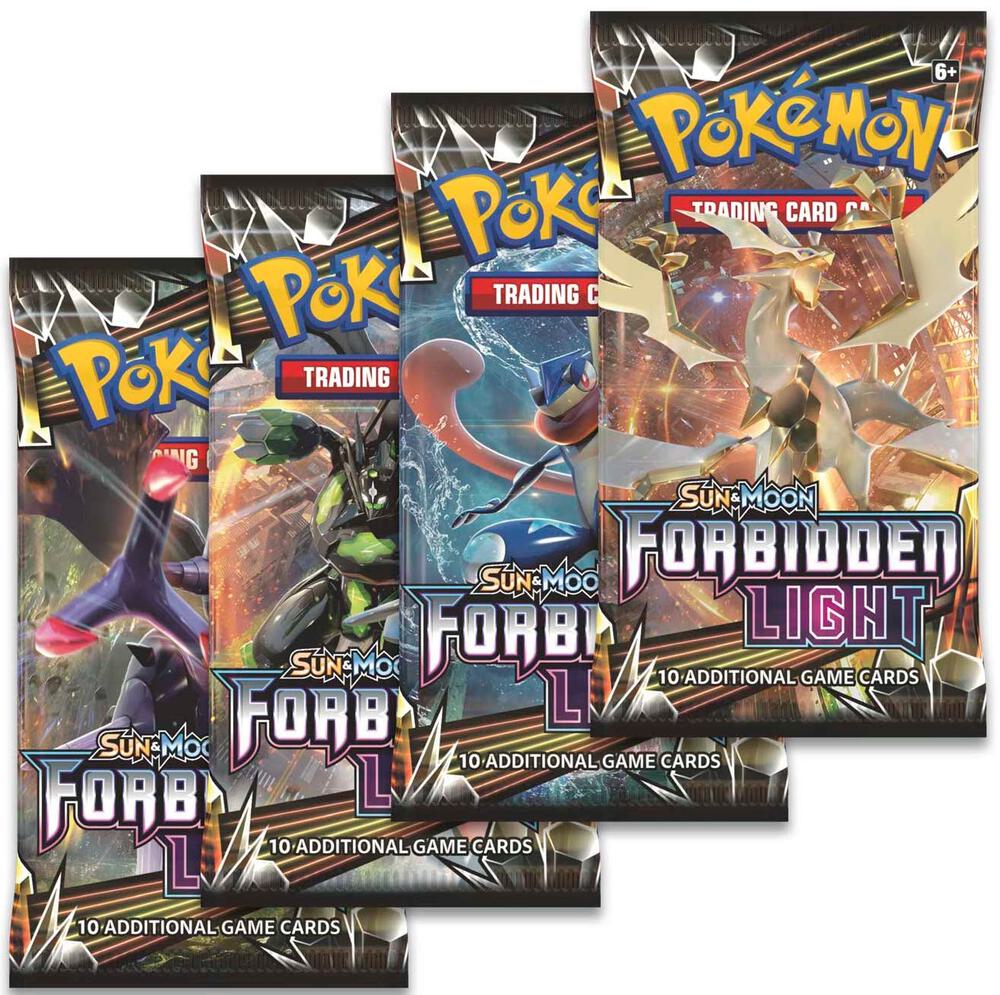 Forbidden Light Booster Pack Art Bundle Set of 4