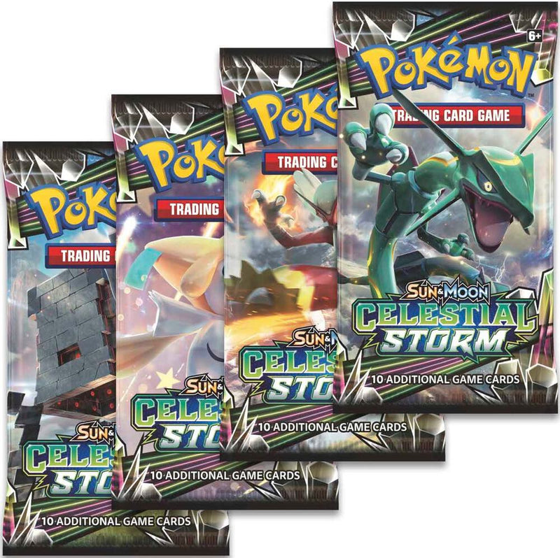 Celestial Storm Booster Pack Art Bundle Set of 4 - Celestial Storm sealed product