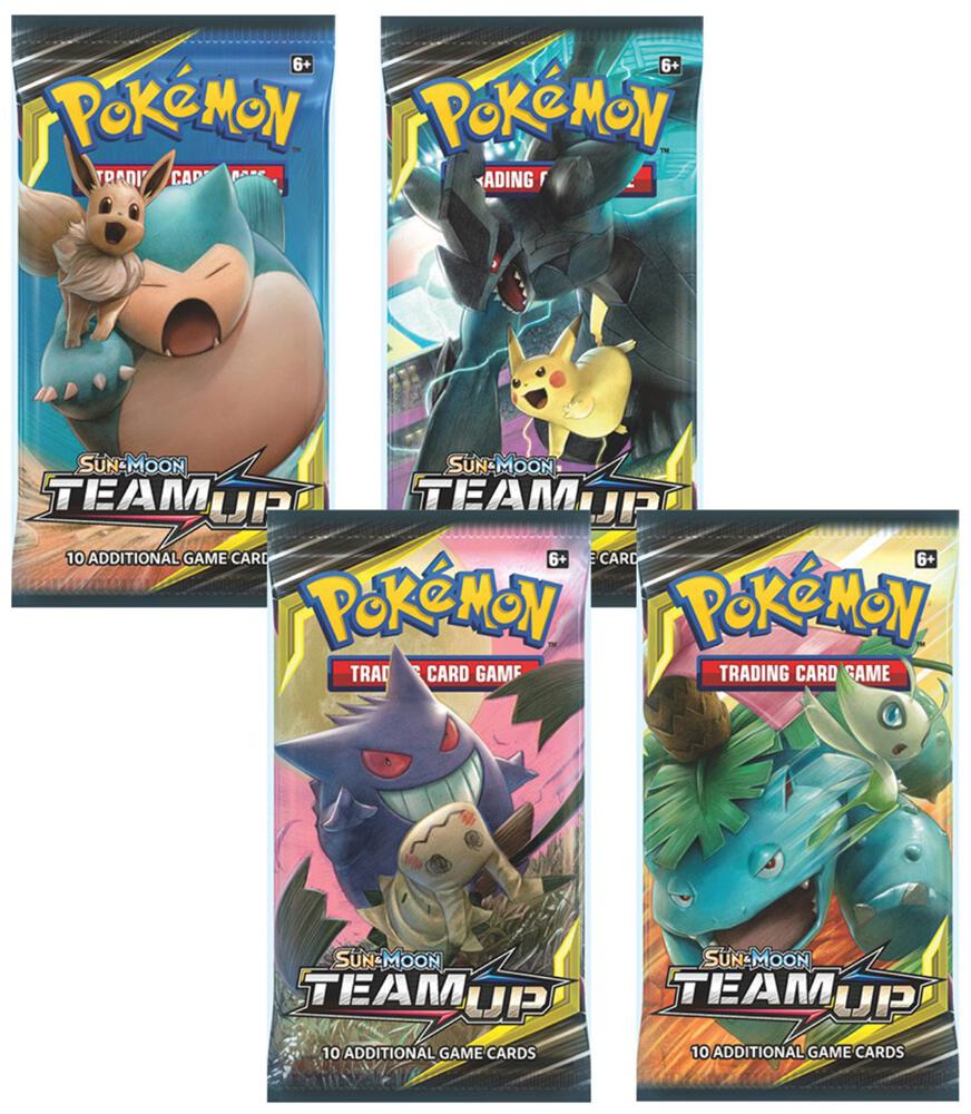 Team Up Booster Pack Art Bundle Set of 4