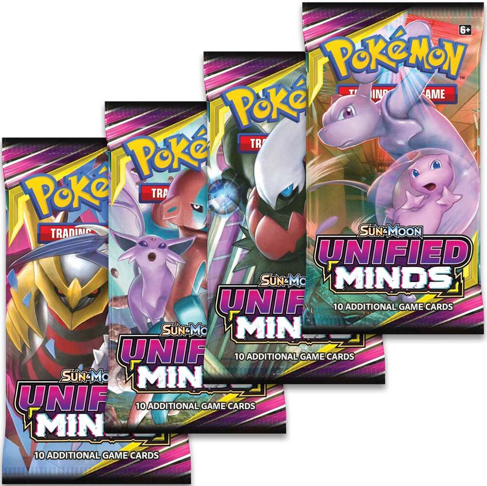 Unified Minds Booster Pack Art Bundle Set of 4