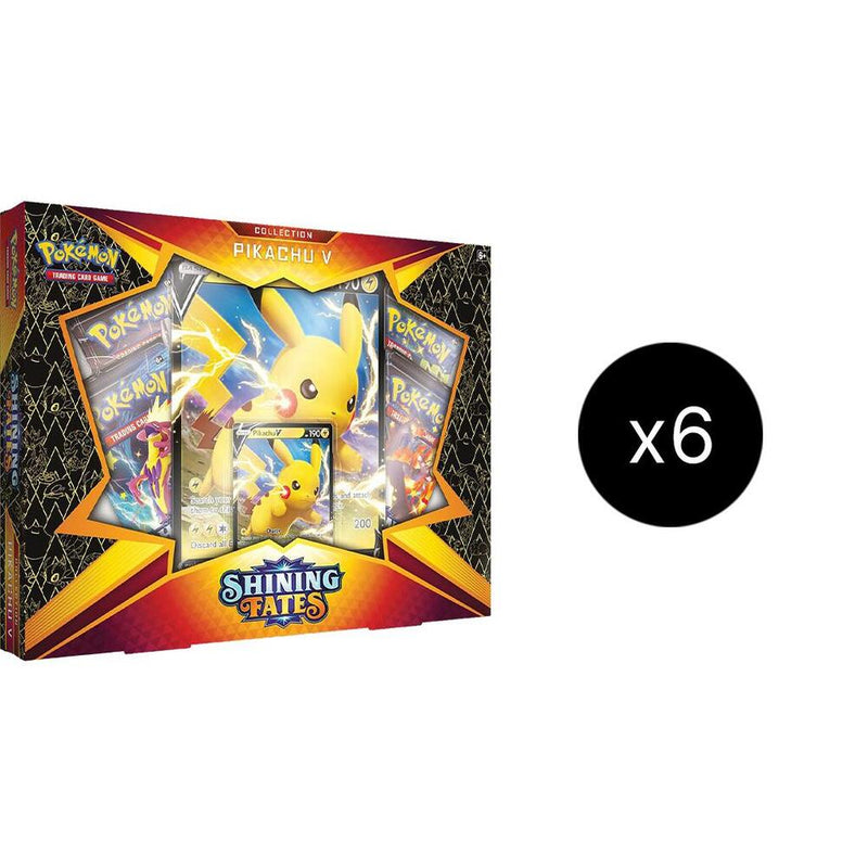 Shining Fates Collection Pikachu V Case - Shining Fates sealed product