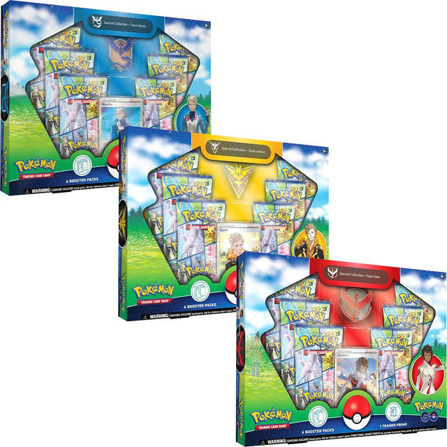 Pokemon GO Special Collection Set of 3