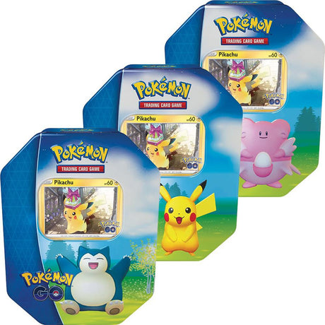 Pokemon GO Tin Set of 3