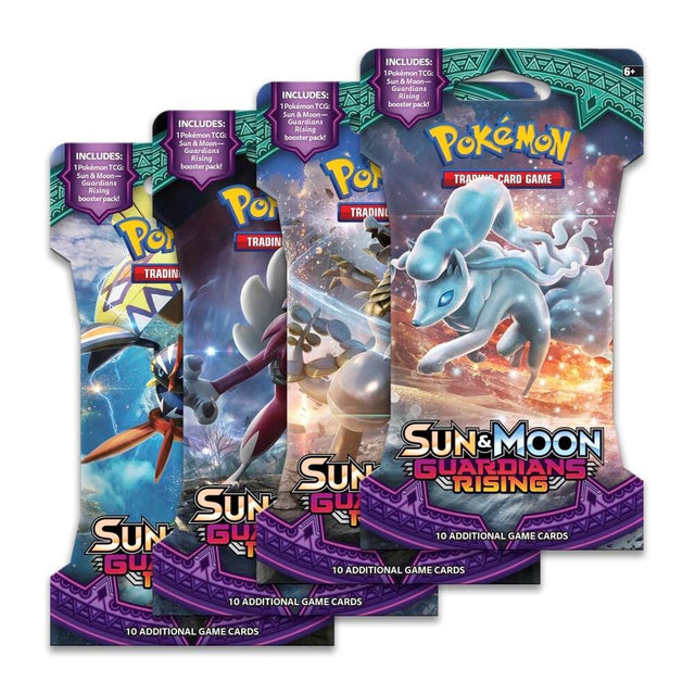 Guardians Rising Sleeved Booster Pack Art Bundle Set of 4
