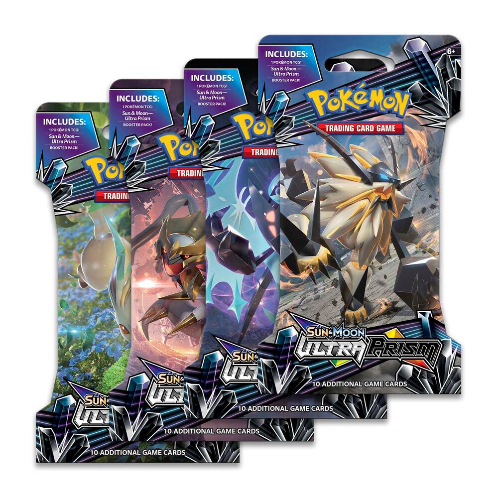 Ultra Prism Sleeved Booster Pack Art Bundle Set of 4
