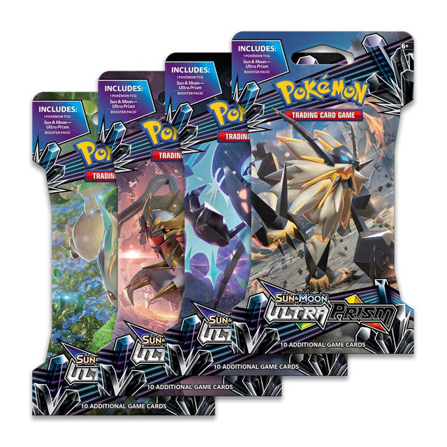 Ultra Prism Sleeved Booster Pack Art Bundle Set of 4