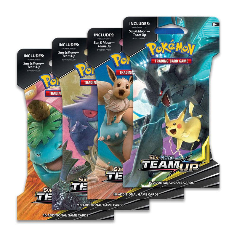 Team Up Sleeved Booster Pack Art Bundle Set of 4 - Team Up sealed product