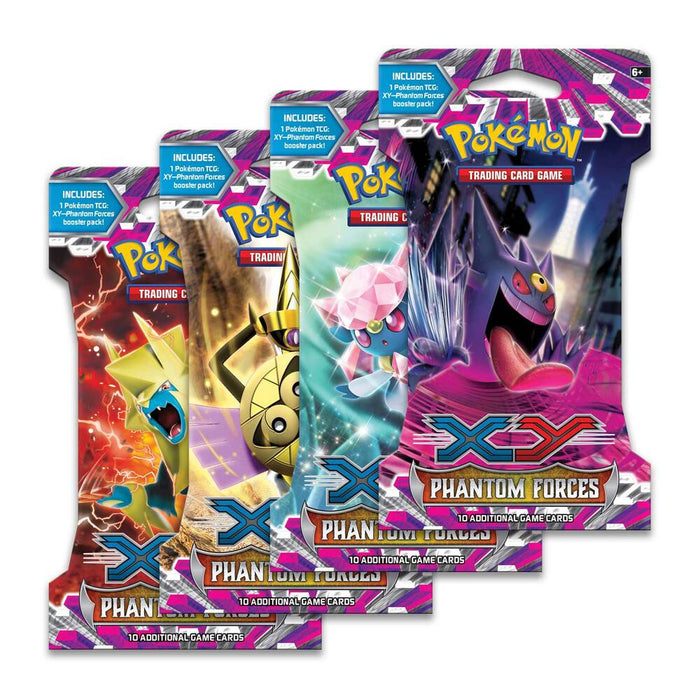 Phantom Forces Sleeved Booster Pack Art Bundle Set of 4