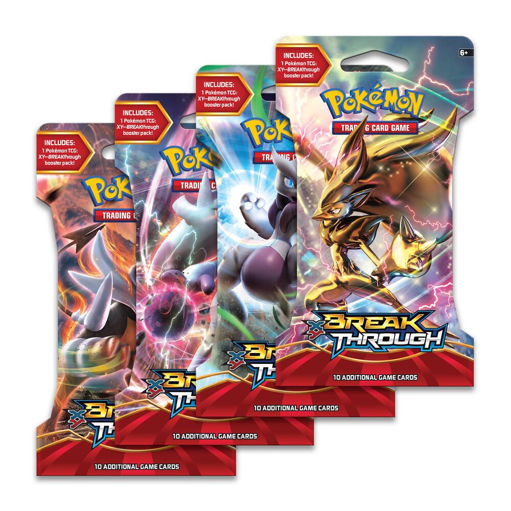 BREAKthrough Sleeved Booster Pack Art Bundle Set of 4