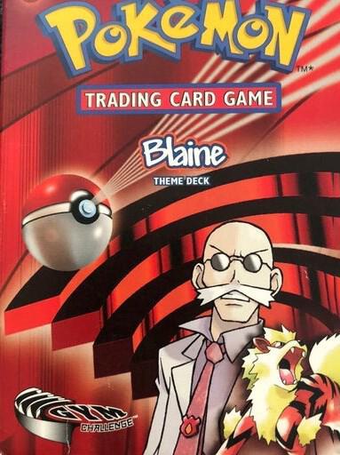Gym Challenge Theme Deck Blaine