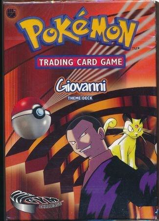 Gym Challenge Theme Deck Giovanni