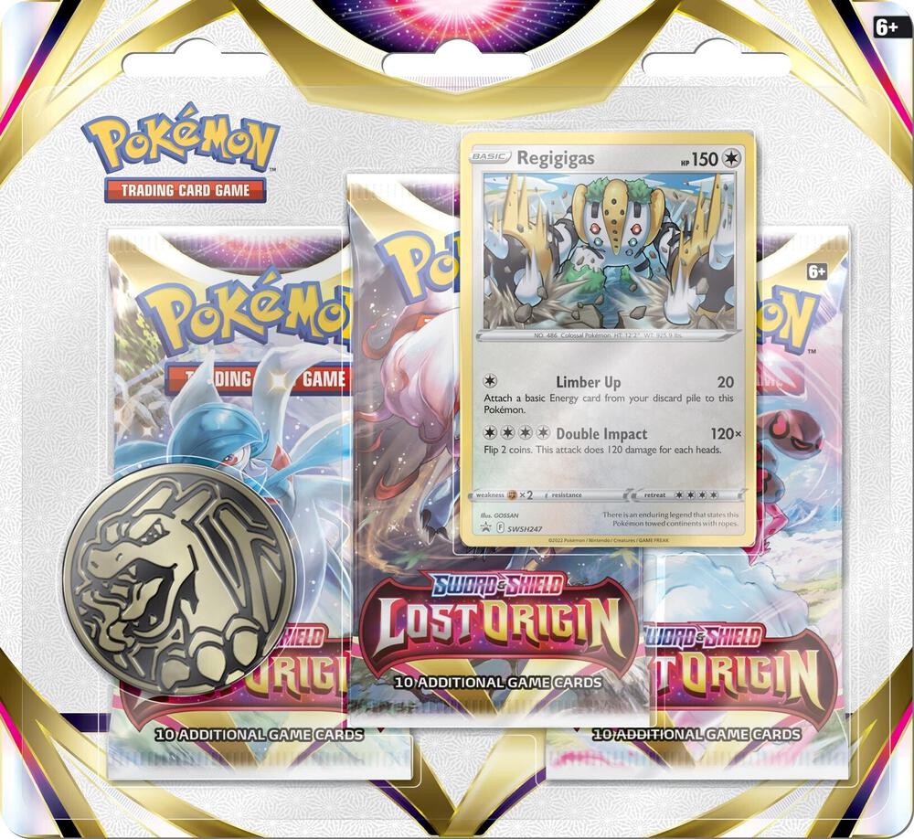 Lost Origin 3 Pack Blister Regigigas