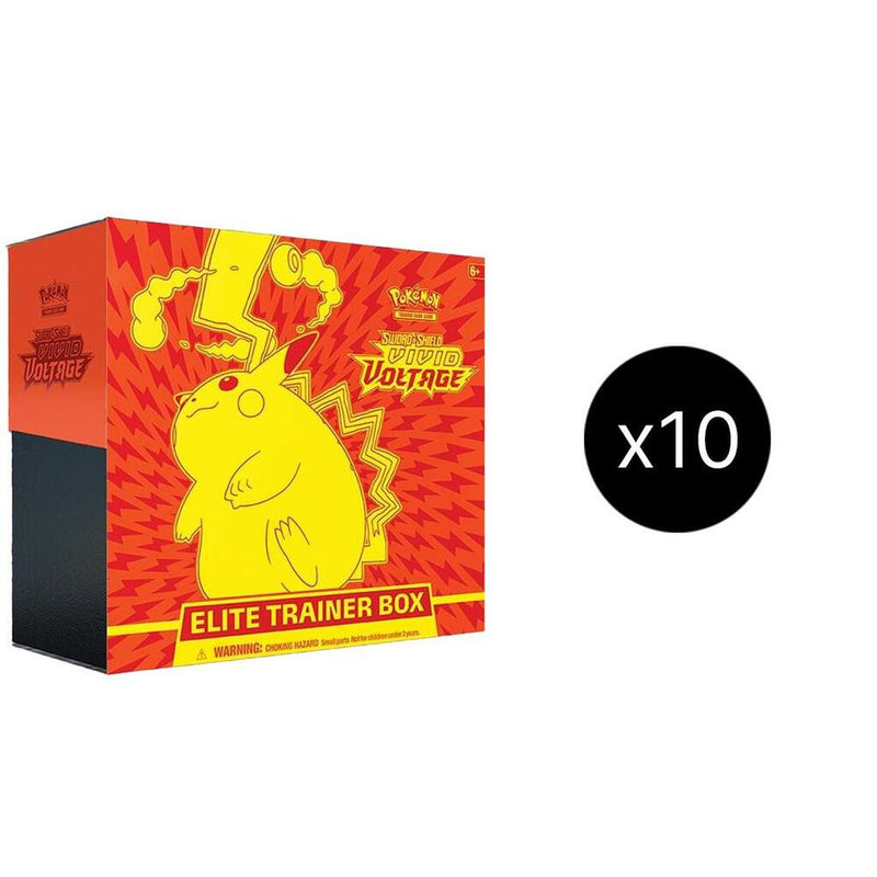 Vivid Voltage Elite Trainer Box Case - Vivid Voltage sealed product