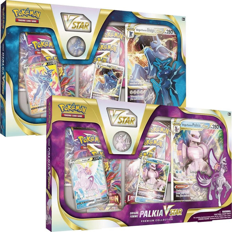 Origin Forme Dialga Palkia VSTAR Premium Collection Set of 2 - Lost Origin sealed product