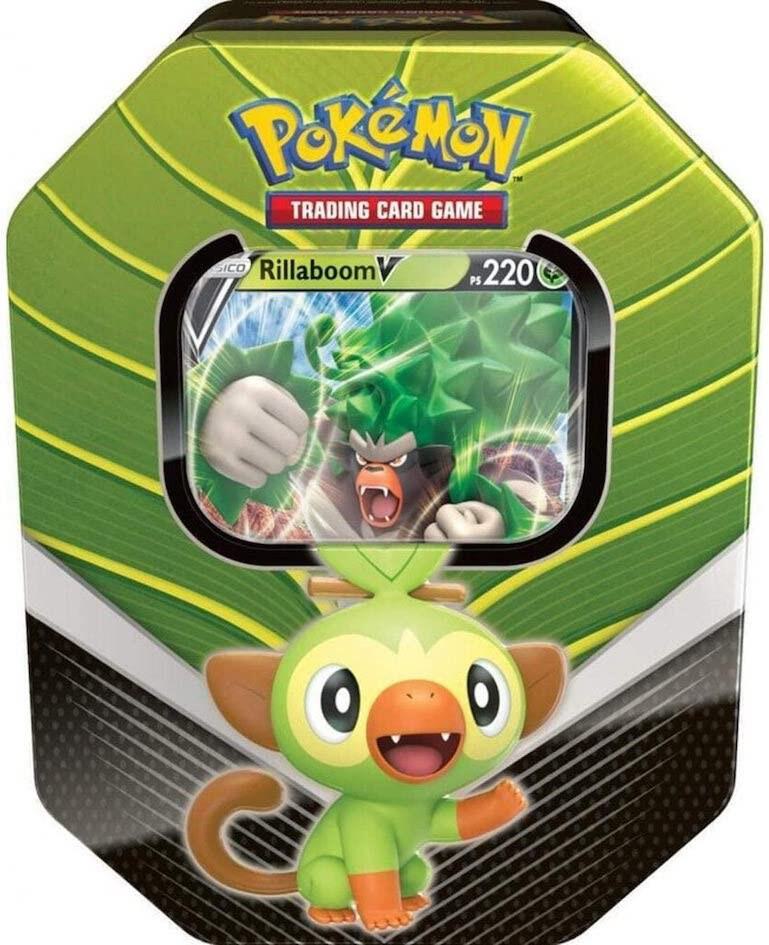 Galar Partners International Tin Rillaboom V - Sword & Shield Base Set sealed product
