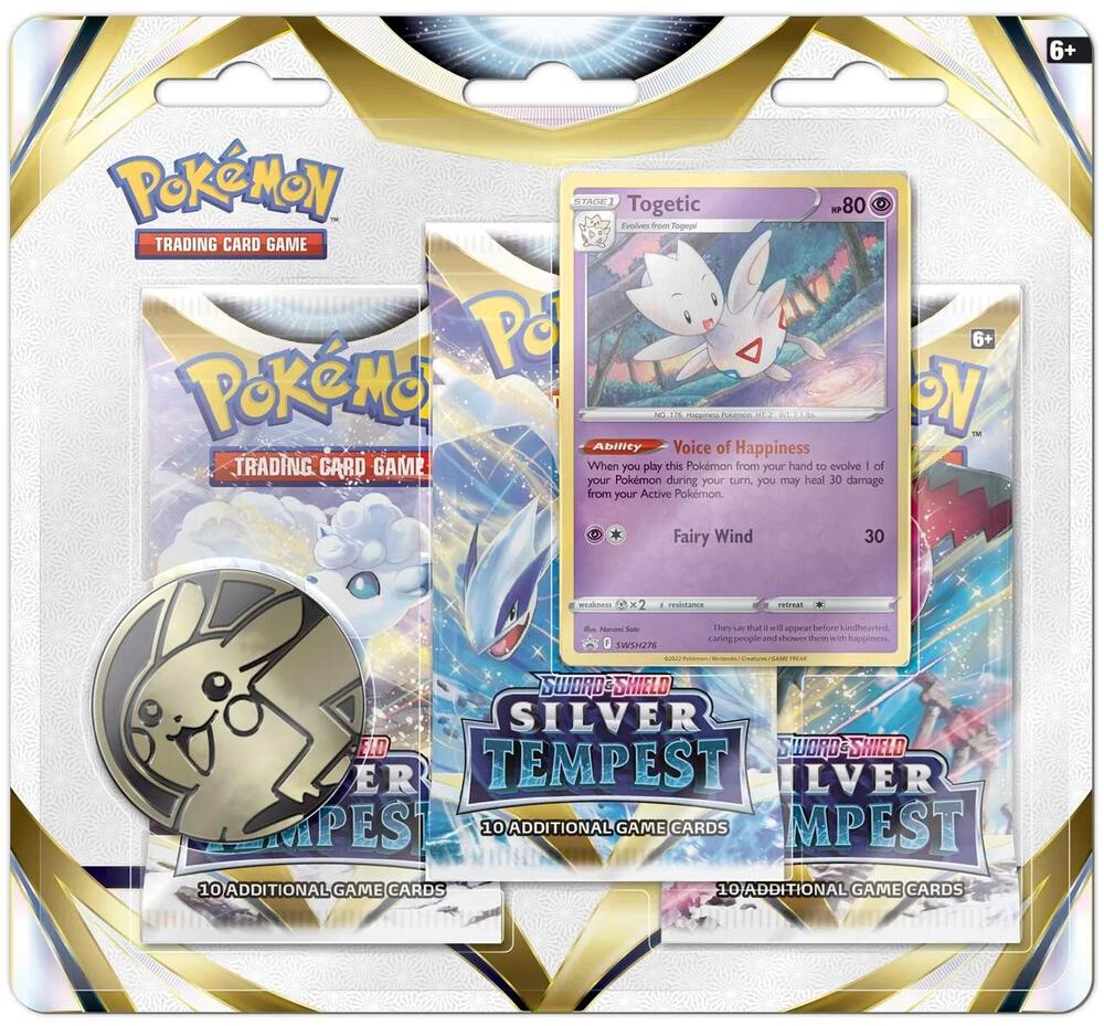Silver Tempest 3 Pack Blister Togetic