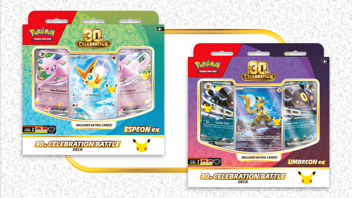 30th Celebration Espeon ex & Umbreon ex Battle Decks