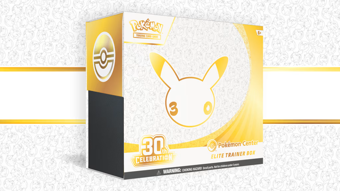 30th Celebration Pokemon Center Elite Trainer Box