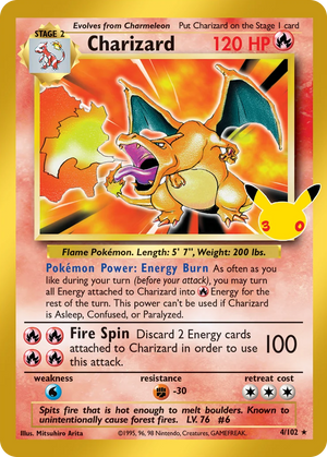 000004 Charizard Classic 30th Celebration