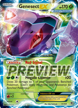000011 Genesect ex Classic 30th Celebration