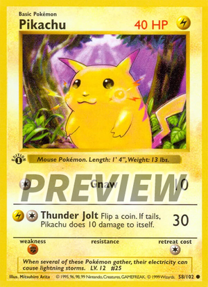 000058 Pikachu Classic 30th Celebration
