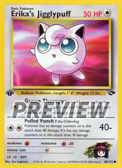 Erika's Jigglypuff #069 Classic