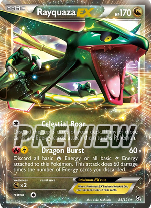000085 Rayquaza ex Classic 30th Celebration