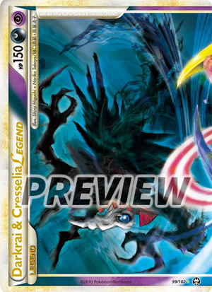 000099 Darkrai & Cresselia Legend Classic 30th Celebration