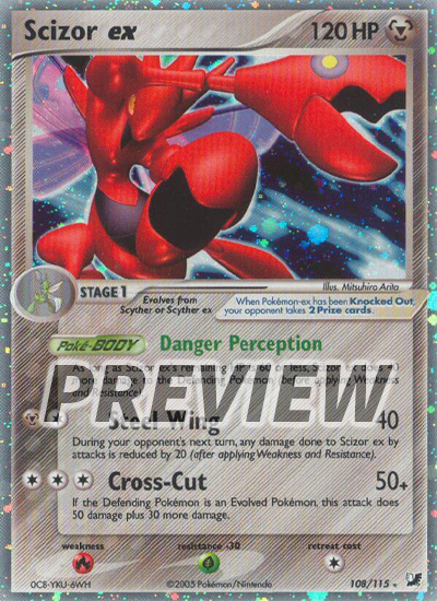 Scizor ex #108 Classic