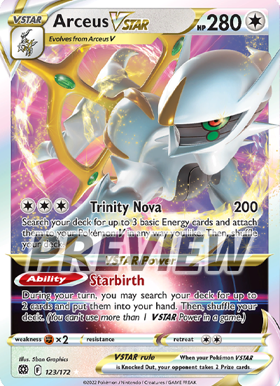Arceus VSTAR #123 Classic