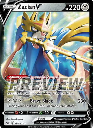 000128 Zacian V Classic 30th Celebration